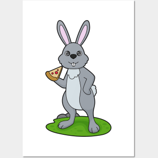 Rabbit Pizzeria Pizza Posters and Art